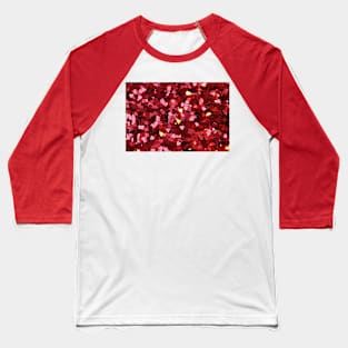 Hearty hearts - Pink and red hearts Baseball T-Shirt